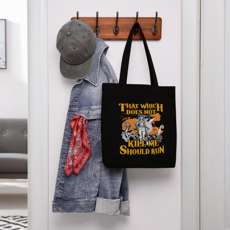 That which does not kill me should run Stanley/Stella Heavyweight Recycled Tote Bag