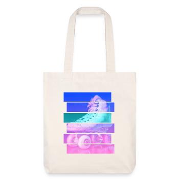 Patin à roulettes - Tote bag épais recyclé Stanley/Stella - blanc cassé - Devant