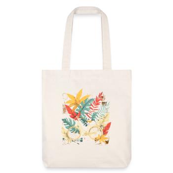 Look de dessin animé de vélo - Tote bag épais recyclé Stanley/Stella - blanc cassé - Devant