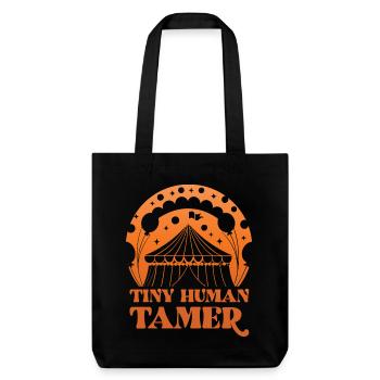Tiny Human Tamer - Stanley/Stella Heavyweight Recycled Tote Bag - black - Front