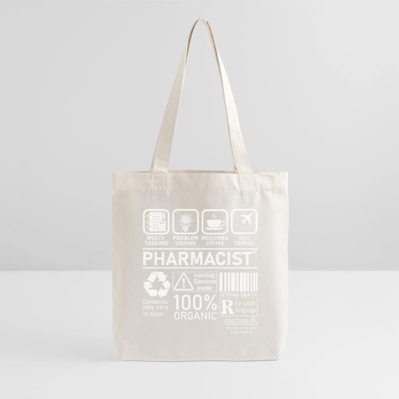 Pharmacist multi tasking problem solving Stanley/Stella recycelter Heavyweight Stoffbeutel