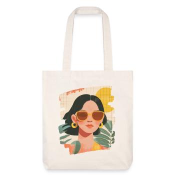 Relax Meditation Selfcare Me-Time - Stanley/Stella Heavyweight Recycled Tote Bag - natural white - Front