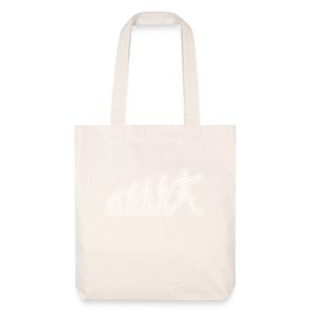 Évolution pour devenir footballeur - Tote bag épais recyclé Stanley/Stella - blanc cassé - Devant