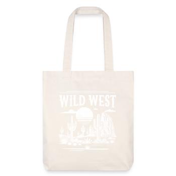 Wild West - Stanley/Stella Heavyweight Recycled Tote Bag - natural white - Front