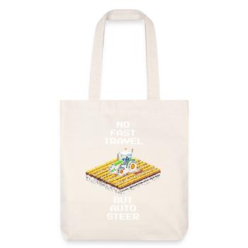Pas de voyage rapide | Autosteer activé - Tote bag épais recyclé Stanley/Stella - blanc cassé - Devant
