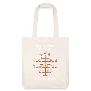 Mixologie : Skilltree Maxed | Barman LvL 99 - Tote bag épais recyclé Stanley/Stella - blanc cassé - Devant