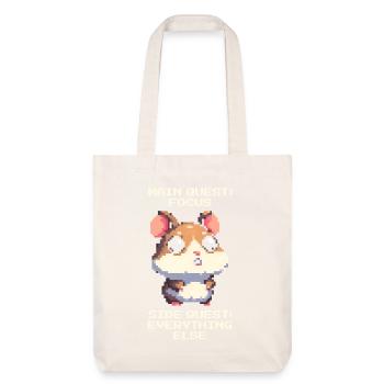 Focus: Main Quest | ADHD Side Quests Everywhere - Stanley/Stella Heavyweight Recycled Tote Bag - natural white - Front
