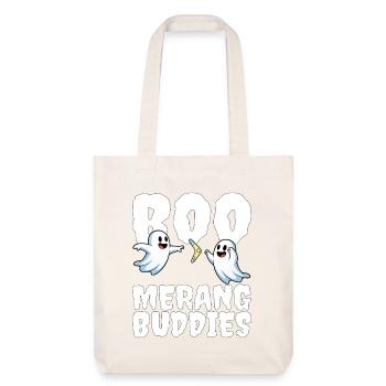 BOO-MERANG BUDDIES - HALLOWEEN FANTÔME - Tote bag épais recyclé Stanley/Stella - blanc cassé - Devant
