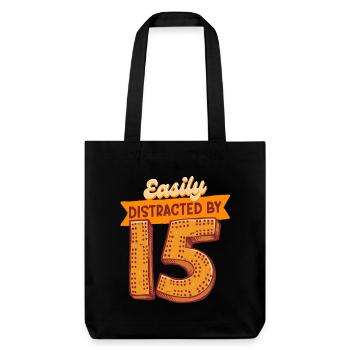 Cribbage - Stanley/Stella Heavyweight Recycled Tote Bag - black - Front