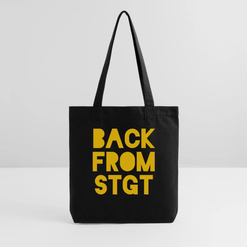 Back from Stuttgart Stanley/Stella Heavyweight Recycled Tote Bag