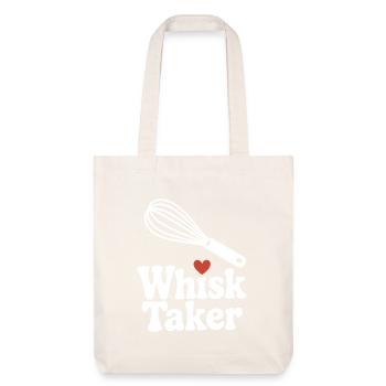 Schneebesen Taker - Stanley/Stella recycelter Heavyweight Stoffbeutel - Naturweiß - Vorne