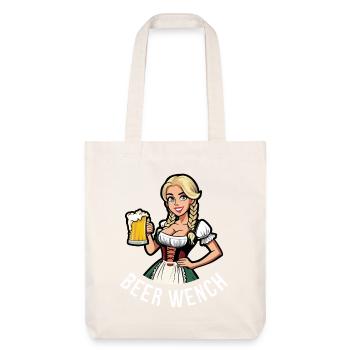 Beer Wench - Stanley/Stella Heavyweight Recycled Tote Bag - natural white - Front
