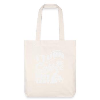 Je transforme le café en magie de la poterie - Tote bag épais recyclé Stanley/Stella - blanc cassé - Devant