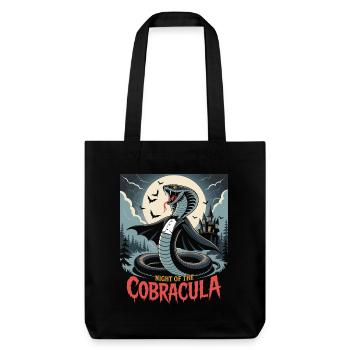 La Nuit du Cobra - Vampire Design - Tote bag épais recyclé Stanley/Stella - noir - Devant