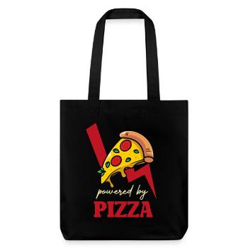 Power Pizza Blitz Logo - Tote bag épais recyclé Stanley/Stella - noir - Devant