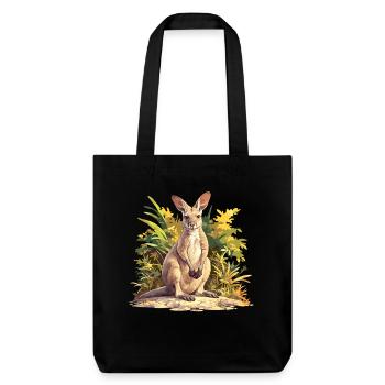 Wallabies Wallaby - Stanley/Stella Heavyweight Recycled Tote Bag - black - Front