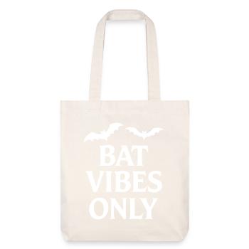 Des vibrations de chauve-souris pour les fans d’horreur - Tote bag épais recyclé Stanley/Stella - blanc cassé - Devant