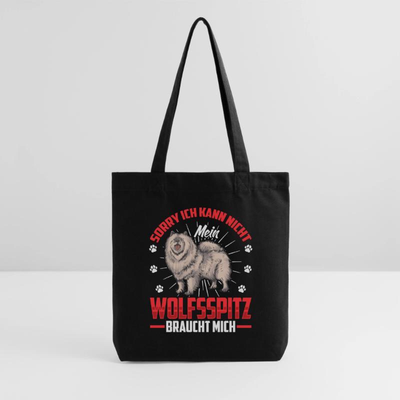 Wolfspitz needs me German Wolfspitz Stanley/Stella Heavyweight Recycled Tote Bag