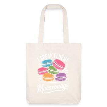 Macaron French Desserts - Stanley/Stella Heavyweight Recycled Tote Bag - natural white - Front