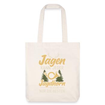 Chasse Cor Chasseur Chasse Cor Souffleur Chasse Chasse - Tote bag épais recyclé Stanley/Stella - blanc cassé - Devant