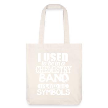 Chimie Chimiste Professeur de chimie - Tote bag épais recyclé Stanley/Stella - blanc cassé - Devant
