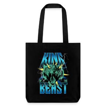 Blitz du roi des bêtes - Tote bag épais recyclé Stanley/Stella - noir - Devant