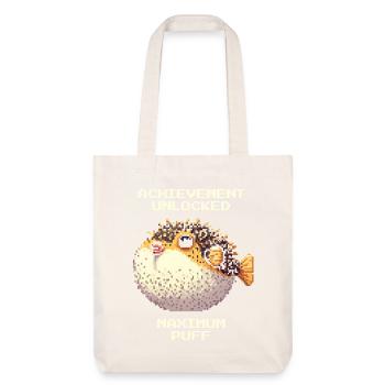 Réalisation : Duvet maximal | Poisson-globe RPG - Tote bag épais recyclé Stanley/Stella - blanc cassé - Devant