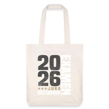 Examen de droit 2026 - Tote bag épais recyclé Stanley/Stella - blanc cassé - Devant