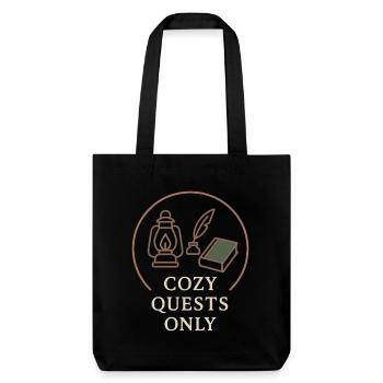 Booktok Fantasy Bookish Humor Geschenk Für - Stanley/Stella recycelter Heavyweight Stoffbeutel - Schwarz - Vorne