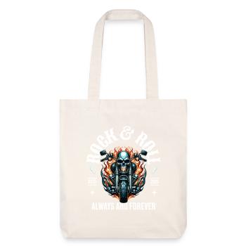 Rock and Roll Always and Forever Rockabilly 2025 - Stanley/Stella recycelter Heavyweight Stoffbeutel - Naturweiß - Vorne