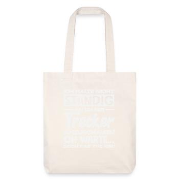 Tractor Driver Tractor Fan Funny Farm - Stanley/Stella Heavyweight Recycled Tote Bag - natural white - Front