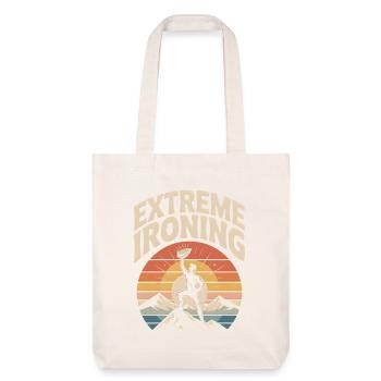 Repassage extrême Alpinisme - Tote bag épais recyclé Stanley/Stella - blanc cassé - Devant