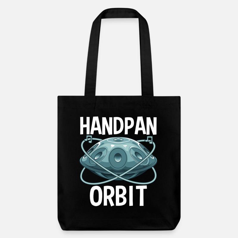 Orbite Handpan - Tote bag épais recyclé Stanley/Stella - noir