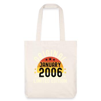 Anniversary January 2006 Limited Edition Original - Stanley/Stella Heavyweight Recycled Tote Bag - natural white - Front