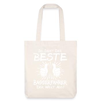 Best Excavator Operator - Stanley/Stella Heavyweight Recycled Tote Bag - natural white - Front
