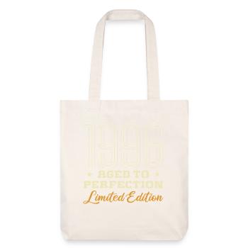 1996 The Age of Perfection 96 Birthday Gift - Stanley/Stella Heavyweight Recycled Tote Bag - natural white - Front