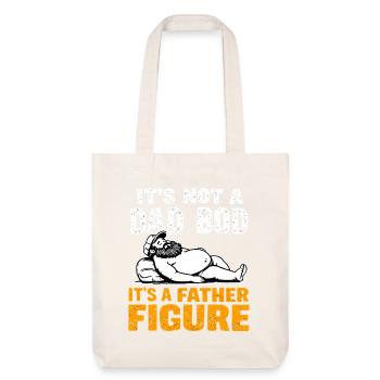 Blague sur le corps paternel et paternel - Tote bag épais recyclé Stanley/Stella - blanc cassé - Devant