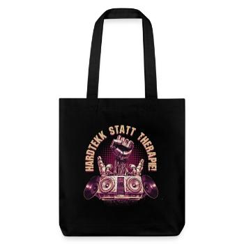 Hardtekk Tekke East Germany - Stanley/Stella Heavyweight Recycled Tote Bag - black - Front