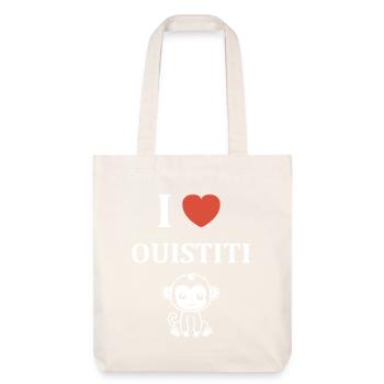 ouistiti - Tote bag épais recyclé Stanley/Stella - blanc cassé - Devant
