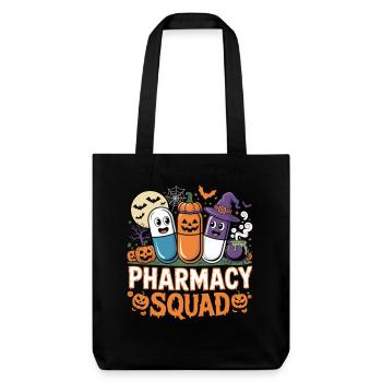 Pharma Squad Halloween Collection - Stanley/Stella Heavyweight Recycled Tote Bag - black - Front