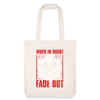 Skull Fade Out Graphic - Stanley/Stella Heavyweight Recycled Tote Bag - natural white - Front