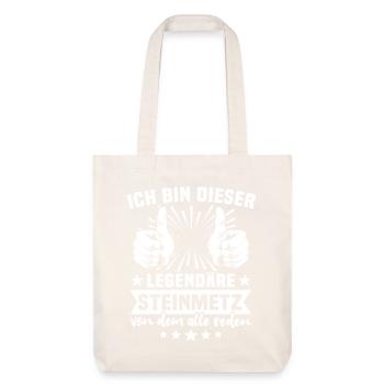 Stonemason legend - Stanley/Stella Heavyweight Recycled Tote Bag - natural white - Front
