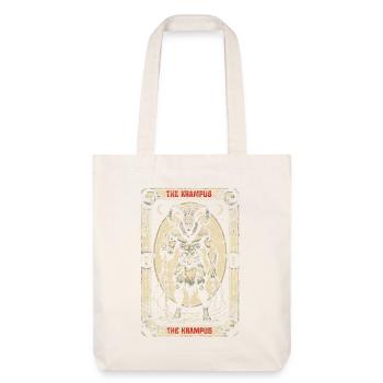 The Krampus Mythologische Kreaturen - Stanley/Stella recycelter Heavyweight Stoffbeutel - Naturweiß - Vorne