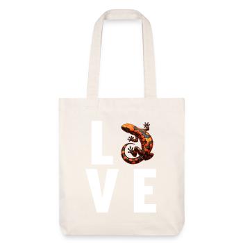 Fire Salamander Salamander - Stanley/Stella Heavyweight Recycled Tote Bag - natural white - Front