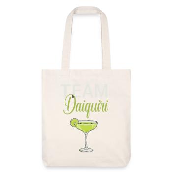 Équipe de cocktails de soirée de jeune fille Daiquiri - Tote bag épais recyclé Stanley/Stella - blanc cassé - Devant