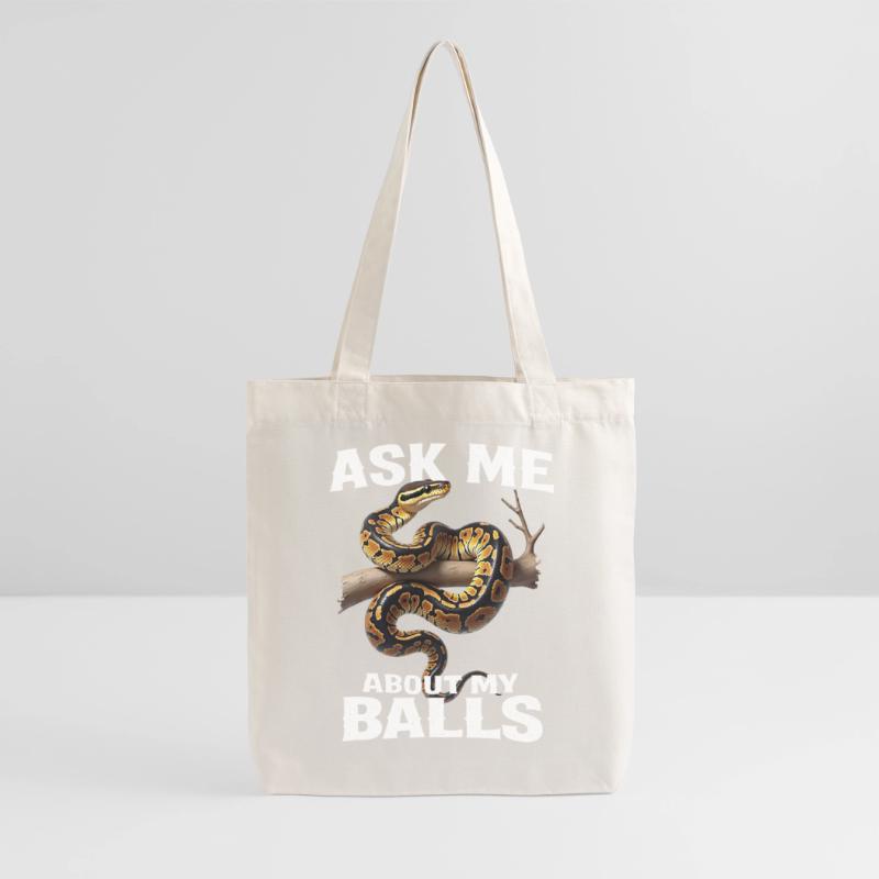 Python roi Serpents Amateurs de terrarium Python Tote bag épais recyclé Stanley/Stella