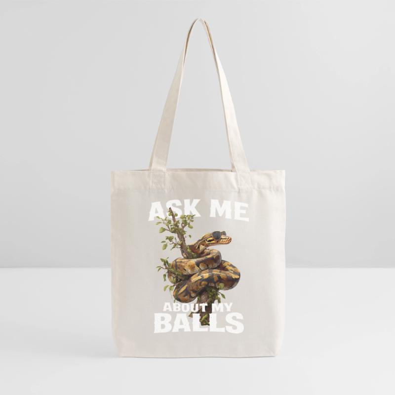 Python roi Serpents Amateurs de terrarium Python Tote bag épais recyclé Stanley/Stella
