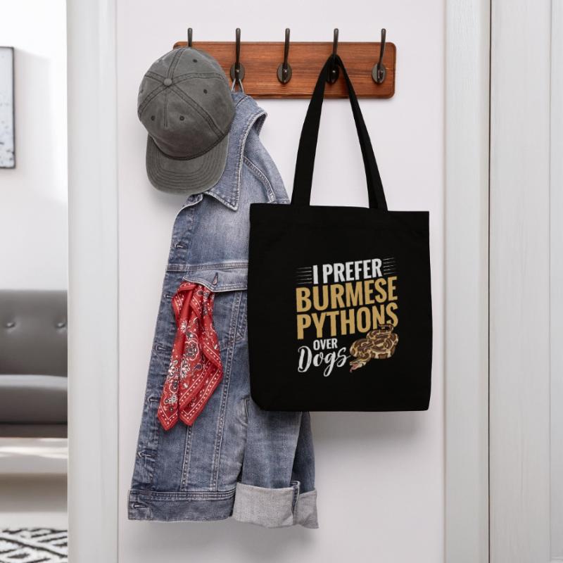 Python birman Stuff Reptile Foos Propriétaire de serpent Tote bag épais recyclé Stanley/Stella
