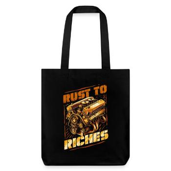 Auto Restauration Rust To Riches - Stanley/Stella Heavyweight Recycled Tote Bag - black - Front