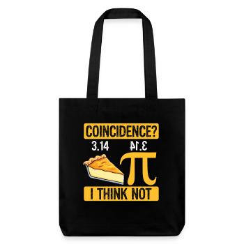 Pi Day Confidence - Stanley/Stella Heavyweight Recycled Tote Bag - black - Front
